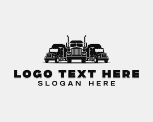 Freight Delivery Truck logo