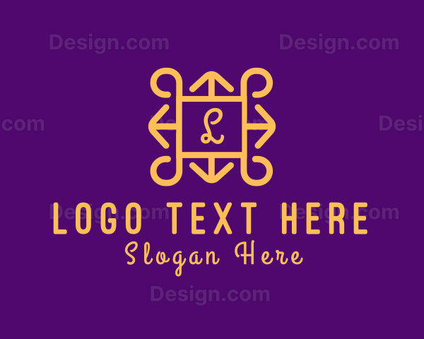 Luxury Fancy Home Decor Logo