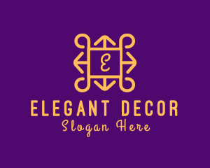 Luxury Fancy Home Decor logo design