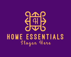 Luxury Fancy Home Decor logo design