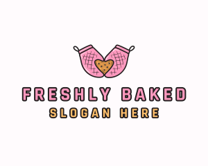 Baking Mitts Cookies logo design