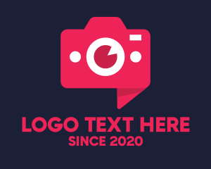 Photograph - Modern 3D Camera logo design