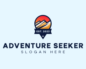 Mountain Adventure Tourism logo design