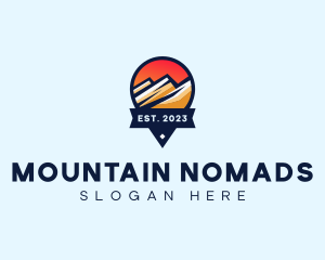 Mountain Adventure Tourism logo design