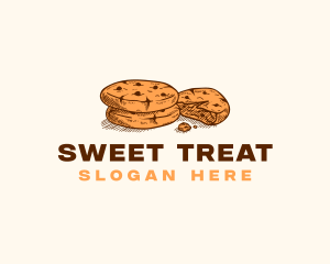 Chocolate Cookies Dessert logo design