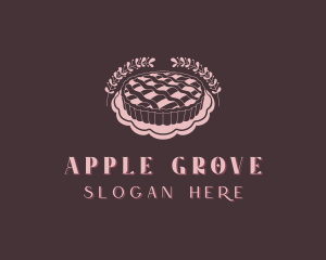 Apple Pie Pastry Dessert logo design