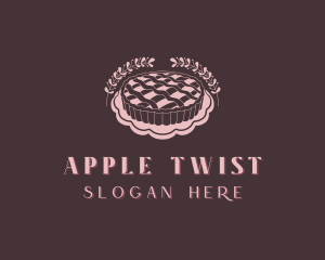 Apple Pie Pastry Dessert logo design