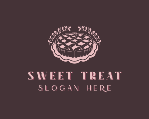 Apple Pie Pastry Dessert logo design