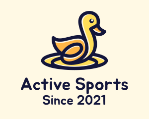 Yellow Duck Toy  logo