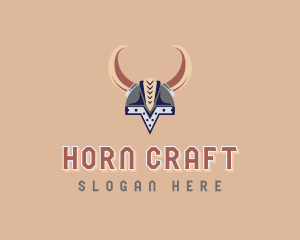 Viking Helmet Horns logo
