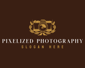 Camera Floral Studio logo design