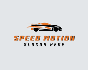 Racing Car Vehicle logo design