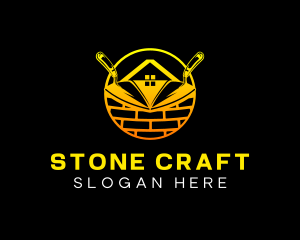 Bricklaying Builder Construction  logo design