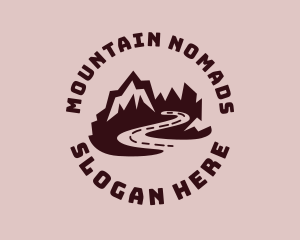 Mountain Travel Adventure logo design