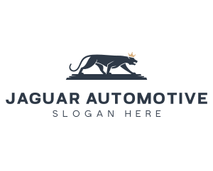 Luxury Jaguar Crown logo