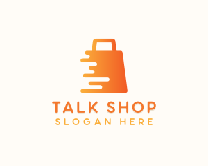 Express Online Shopping Bag  logo design