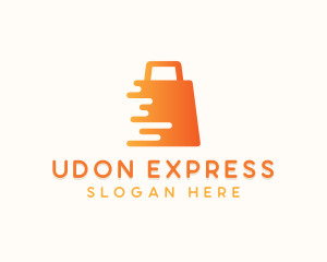 Express Online Shopping Bag  logo design