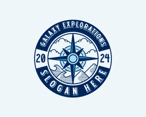 Compass Tour Expedition logo design