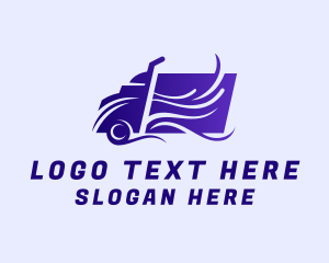 Purple Freight Trucking  logo