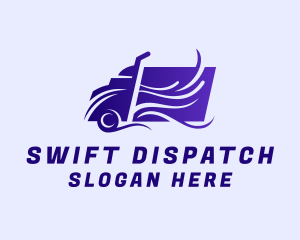 Purple Freight Trucking  logo