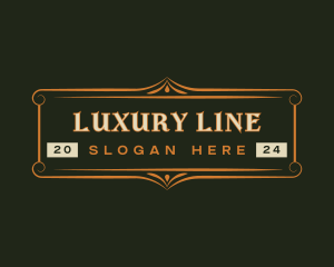 Luxury Hotel Signage logo design