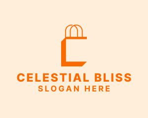 Mall Bag Letter C logo design