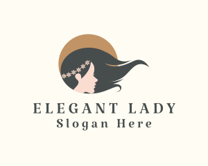 Woman Hair Salon logo design