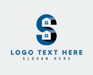 Residential Housing Letter S logo