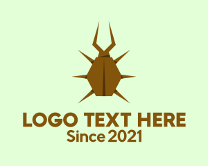 Beetle Insect Origami logo