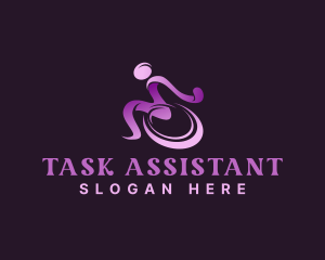 Disability Wheelchair Shelter logo design