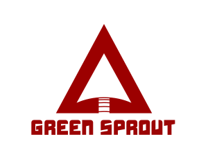 Red Arrowhead Direction logo