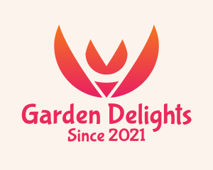 Tulip Garden Floristry logo design