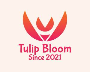 Tulip Garden Floristry logo design