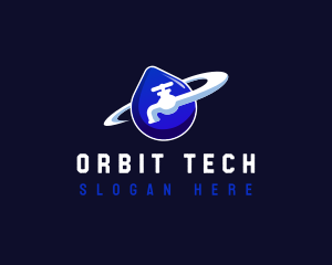 Faucet Orbit Water logo design