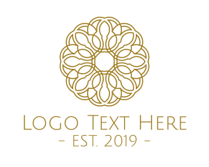 Gold Flower logo