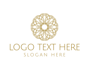 Gold Flower logo