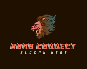 Fierce Lion Roar logo design