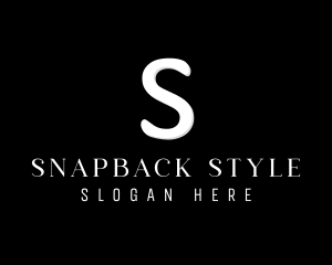 Serif Style Lettermark logo design