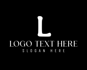 Serif Style Lettermark logo