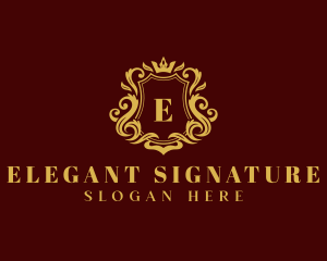 Luxury Regal Boutique  logo design