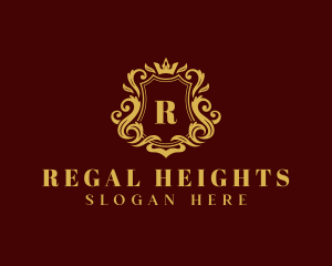 Luxury Regal Boutique  logo design