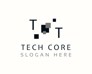 Digital Pixel Technology logo design