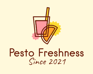 Fresh Fruit Cooler logo design