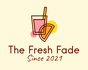 Fresh Fruit Cooler logo design