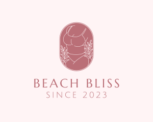 Sexy Bikini Lady logo design