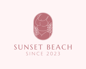 Sexy Bikini Lady logo design