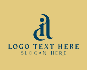 Luxury Professional Enterprise Letter AI logo