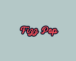 Retro Pop Script logo design