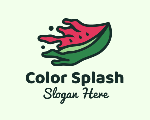 Watermelon Fruit Splatter logo