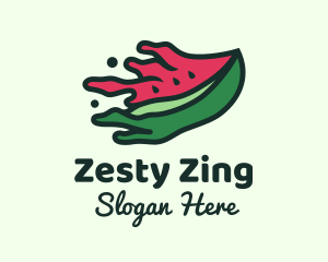 Watermelon Fruit Splatter logo